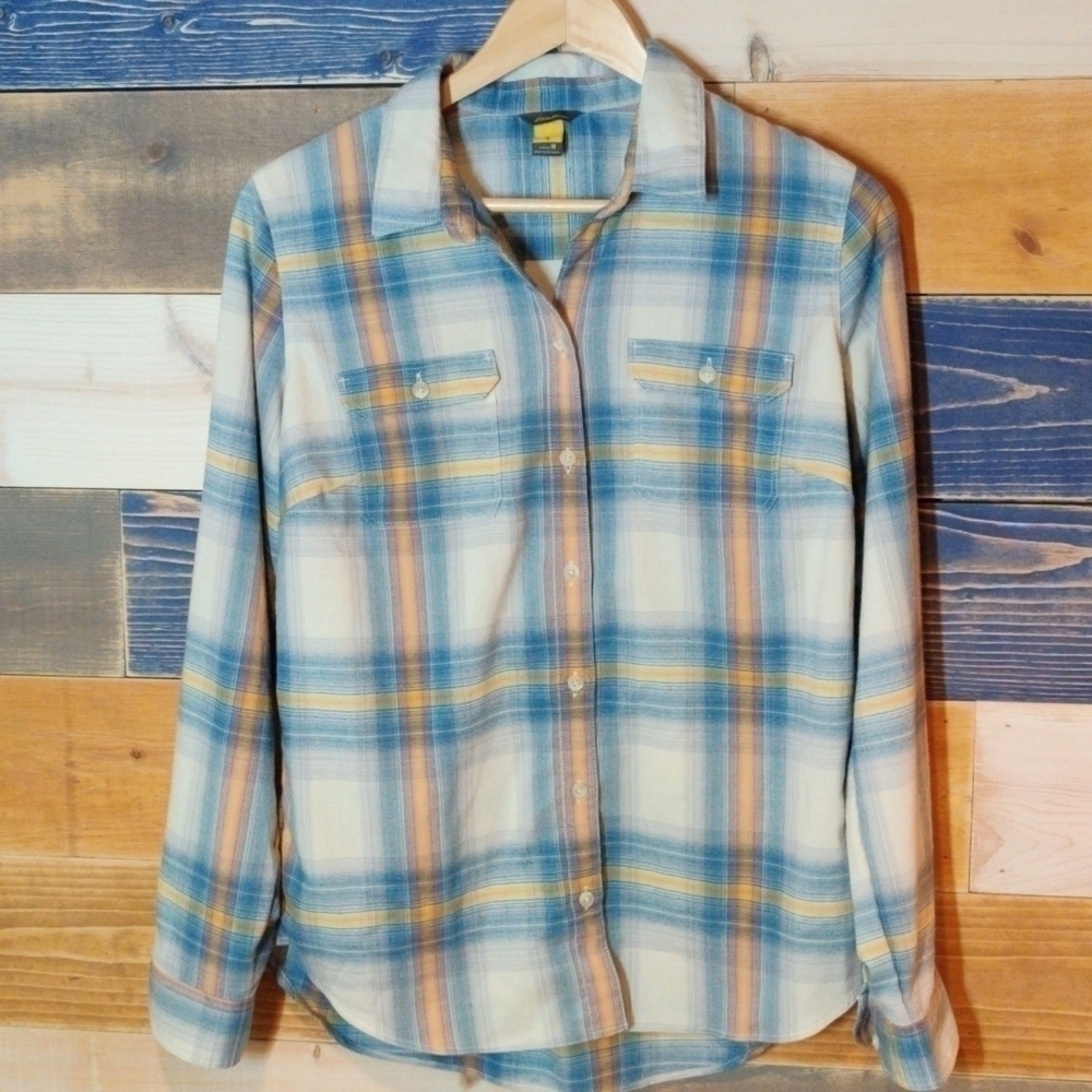 Eddie Bauer Flannel M Firelight